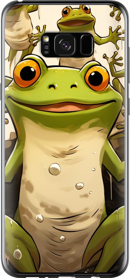 Чехол на Samsung Galaxy S8 Plus Веселая жаба