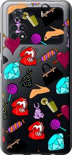 Чехол на Xiaomi Poco M4 Pro stickers