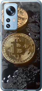 Чехол на Xiaomi 12X Вулканический Bitcoin