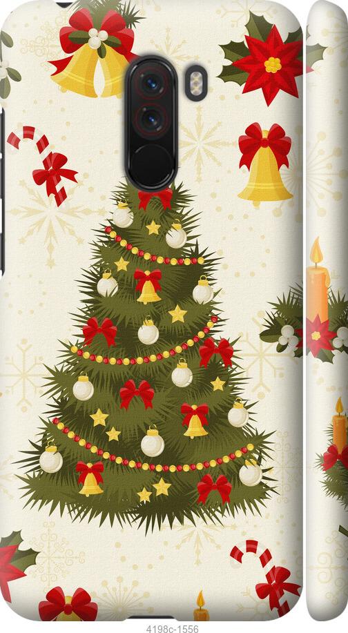 Чехол на Xiaomi Pocophone F1 Новогодняя елка
