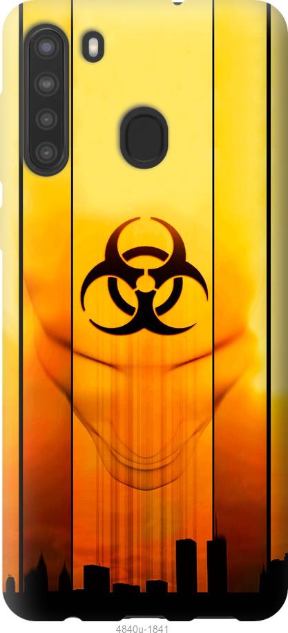 Чехол на Samsung Galaxy A21 biohazard 23