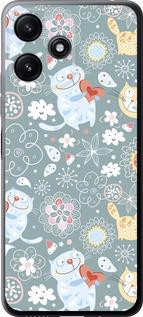 Чехол на Xiaomi Redmi 12 5G Котята v3