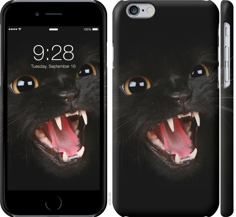 Чехол на iPhone 6s Чёрная кошка