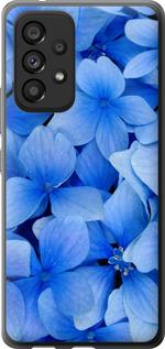 Чехол на Samsung Galaxy A53 A536E Синие цветы