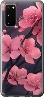 Чехол на Samsung Galaxy S20 Пурпурная сакура