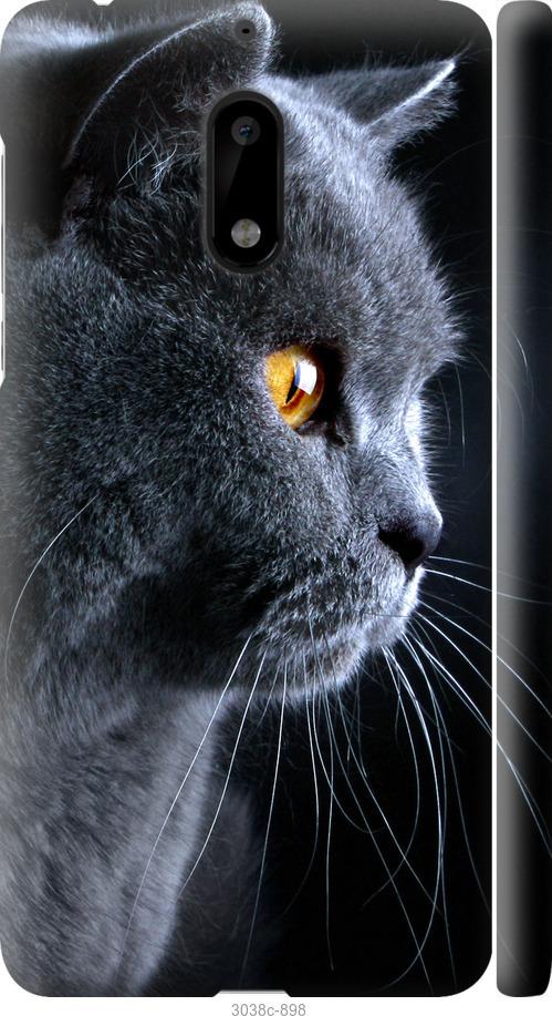 Чехол на Nokia 6 Красивый кот