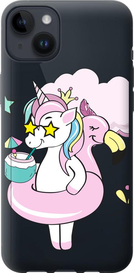 Чехол на iPhone 14 Plus Crown Unicorn