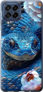 Чехол на Samsung Galaxy M53 M536B Blue Snake