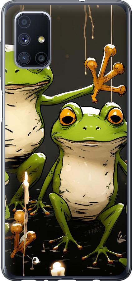 Чехол на Samsung Galaxy M51 M515F Жабки 2