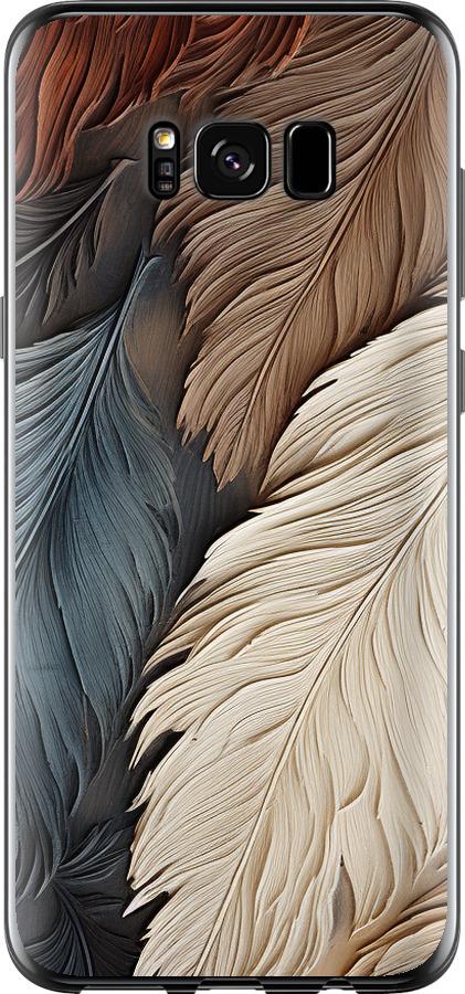 Чехол на Samsung Galaxy S8 Листья в стиле бохо