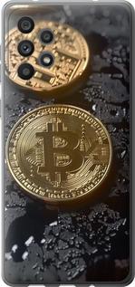 Чехол на Samsung Galaxy A73 A736B Вулканический Bitcoin