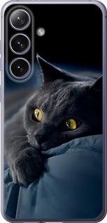 Чехол на Samsung Galaxy S24 Plus Дымчатый кот
