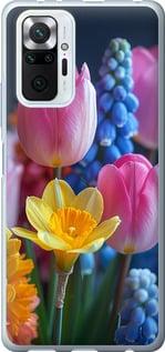 Чехол на Xiaomi Redmi Note 10 Pro Весенние цветы