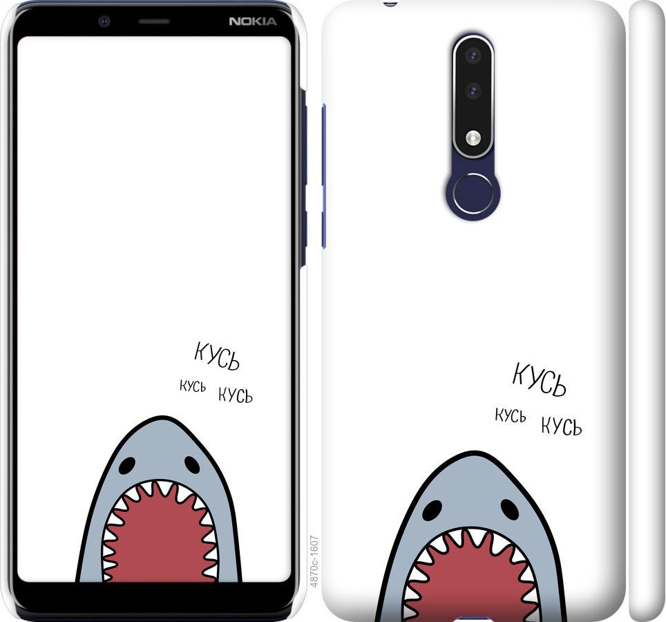 Чехол на Nokia 3.1 Plus Акула