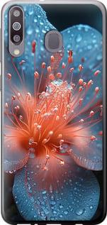 Чехол на Samsung Galaxy M30 Роса на цветке