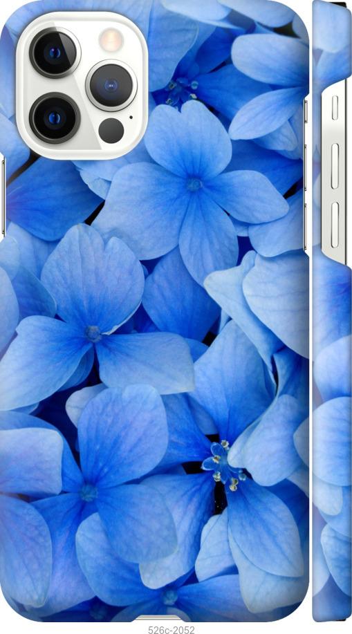 Чехол на iPhone 12 Pro Синие цветы
