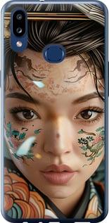 Чехол на Samsung Galaxy A10s A107F Взгляд души самурая