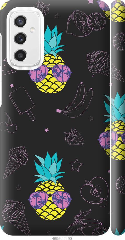 Чехол на Samsung Galaxy M52 M526B Summer ananas