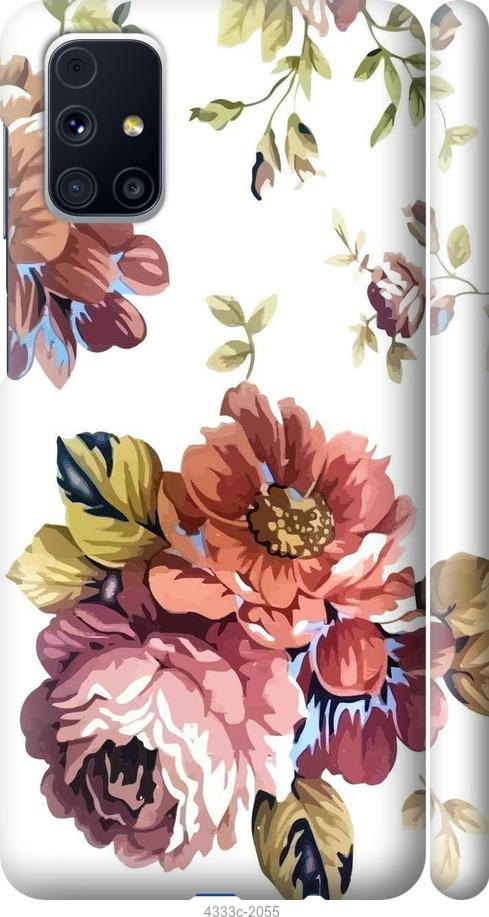 Чехол на Samsung Galaxy M31s M317F Vintage flowers