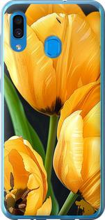 Чехол на Samsung Galaxy A20 2019 A205F Желтые тюльпаны