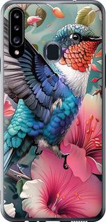 Чехол на Samsung Galaxy A20s A207F Сказочная колибри