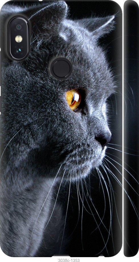 Чехол на Xiaomi Redmi Note 5 Красивый кот