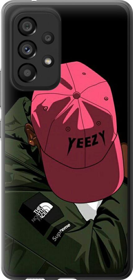 Чехол на Samsung Galaxy A53 A536E logo de yeezy