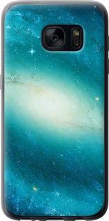 Чехол на Samsung Galaxy S7 G930F Голубая галактика