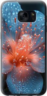 Чехол на Samsung Galaxy S7 G930F Роса на цветке
