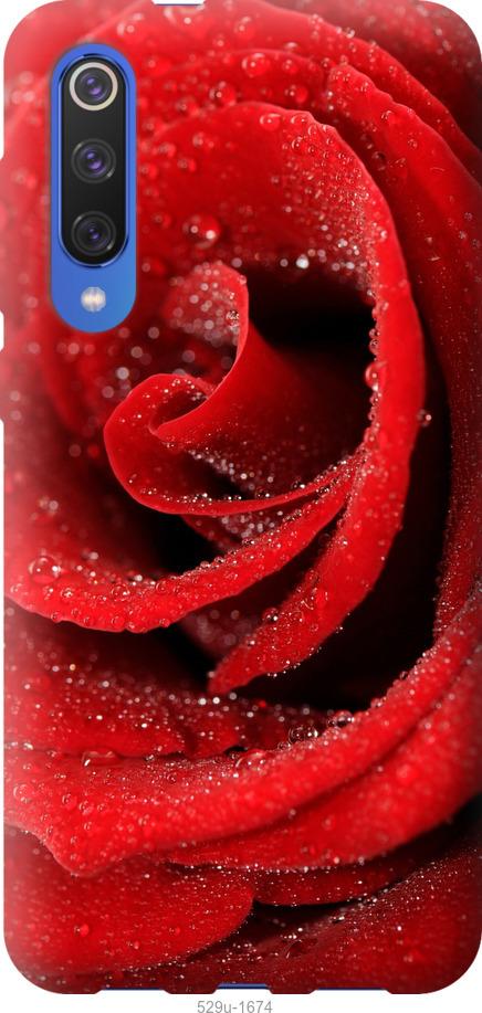 Чехол на Xiaomi Mi 9 SE Красная роза