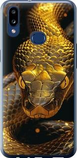Чехол на Samsung Galaxy A10s A107F Golden snake
