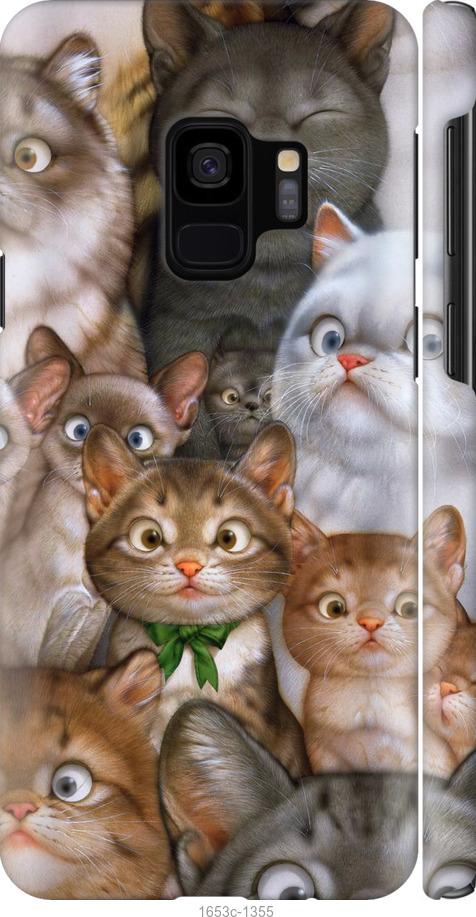 Чехол на Samsung Galaxy S9 коты