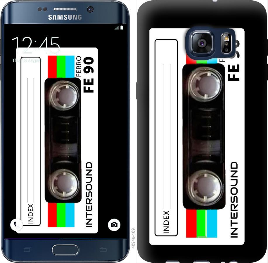 Чехол на Samsung Galaxy S6 Edge Plus G928 Кассета с90