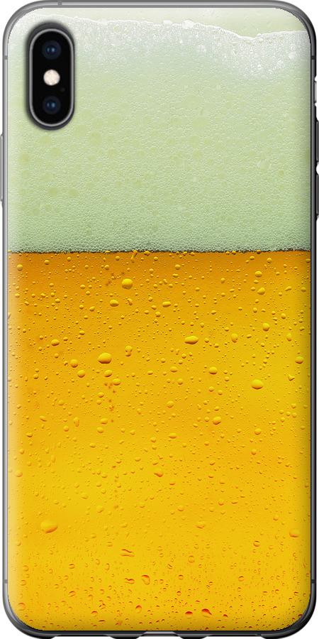 Чехол на iPhone XS Max Пиво