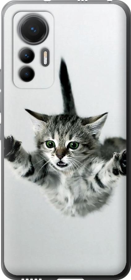 Чехол на Xiaomi 12 Lite Летящий котёнок