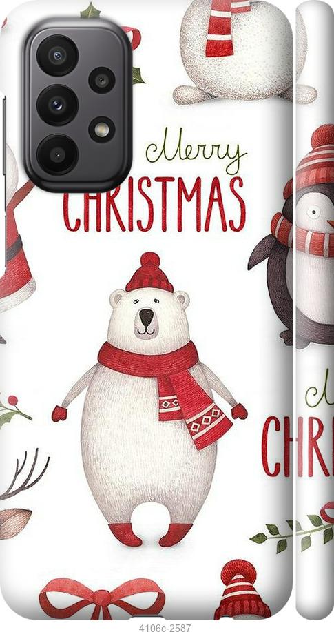Чехол на Samsung Galaxy A23 A235F Merry Christmas
