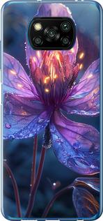 Чехол на Xiaomi Poco X3 Магический цветок