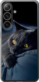 Чехол на Samsung Galaxy S24 Дымчатый кот
