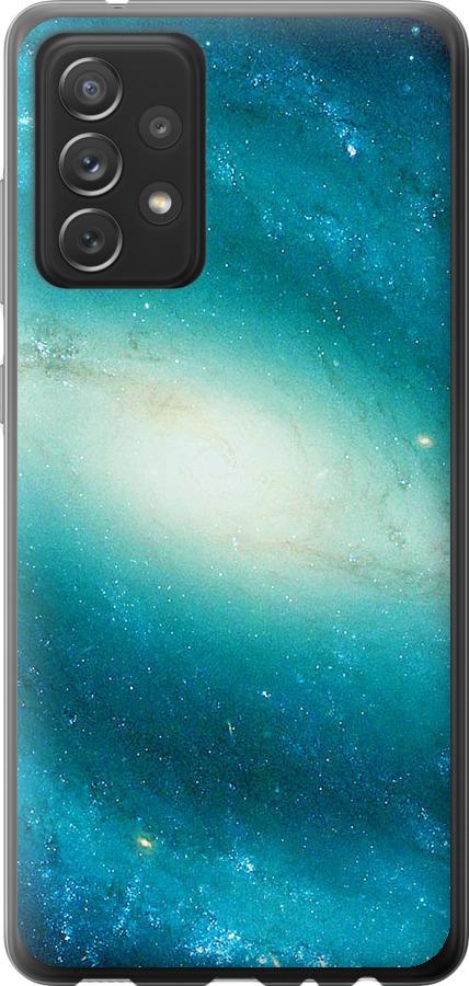 Чехол на Samsung Galaxy A72 A725F Голубая галактика