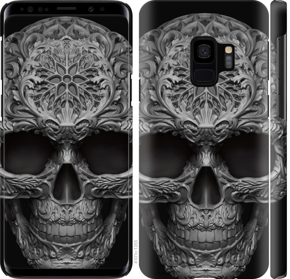 Чехол на Samsung Galaxy S9 skull-ornament