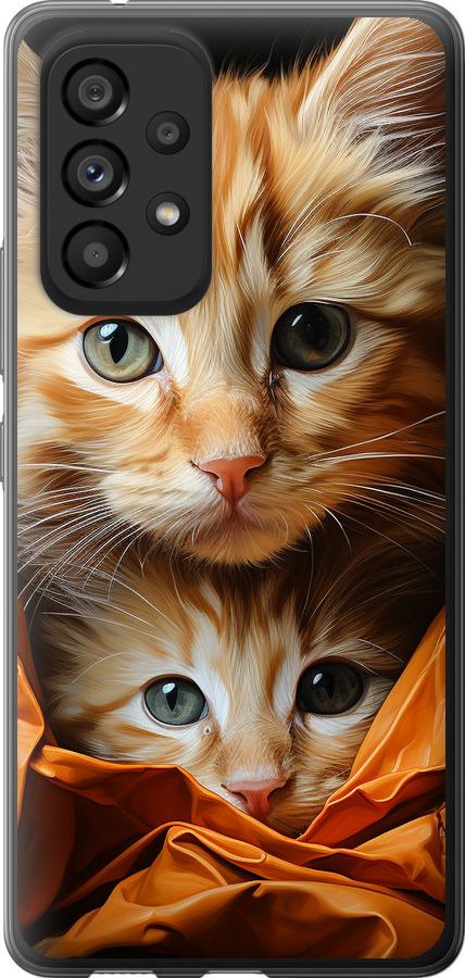 Чехол на Samsung Galaxy A53 A536E Котики 2