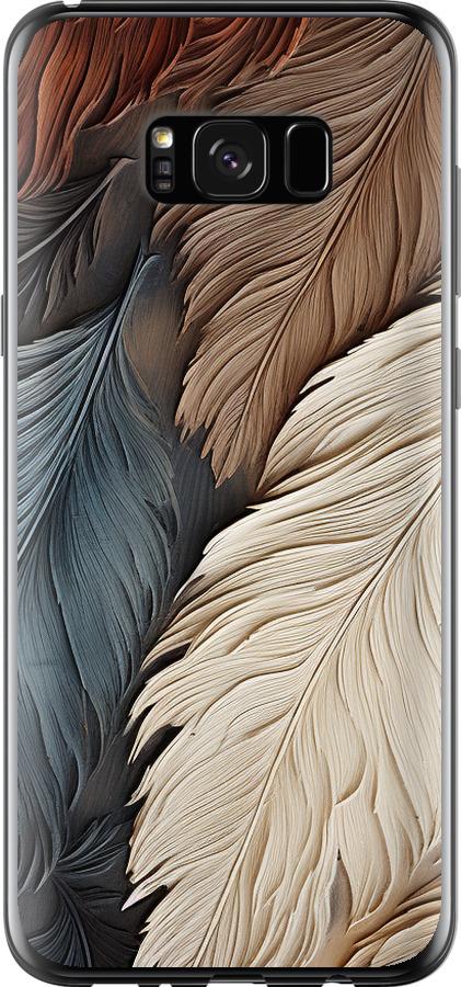 Чехол на Samsung Galaxy S8 Plus Листья в стиле бохо