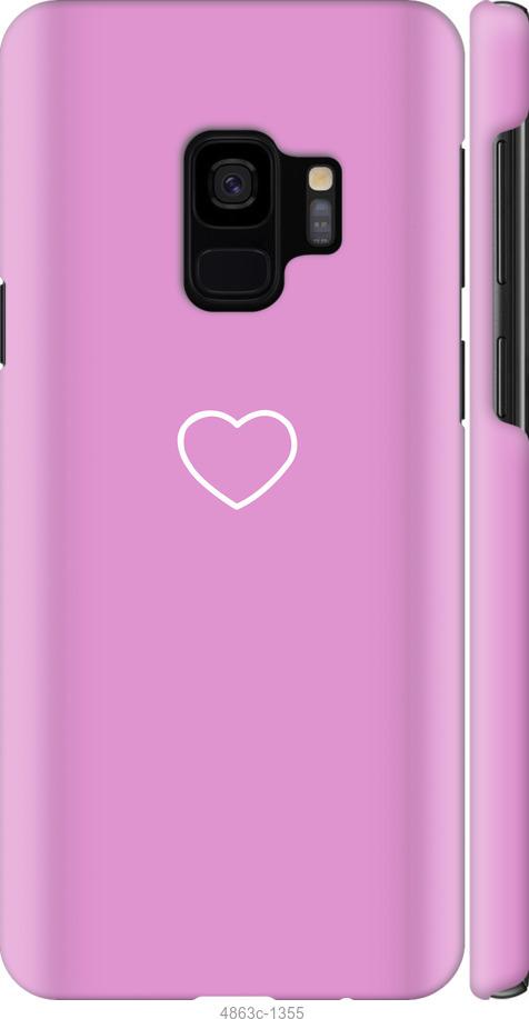 Чехол на Samsung Galaxy S9 Сердце 2