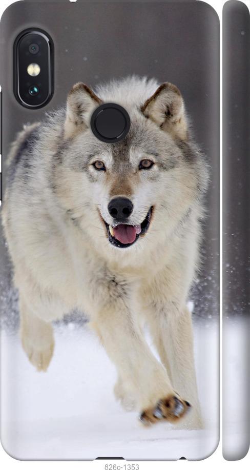 Чехол на Xiaomi Redmi Note 5 Бегущий волк