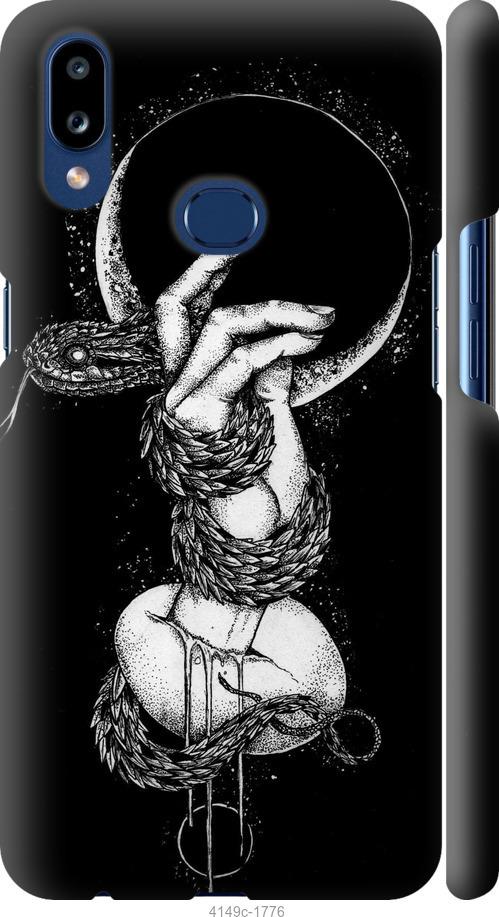 Чехол на Samsung Galaxy A10s A107F Змея в руке