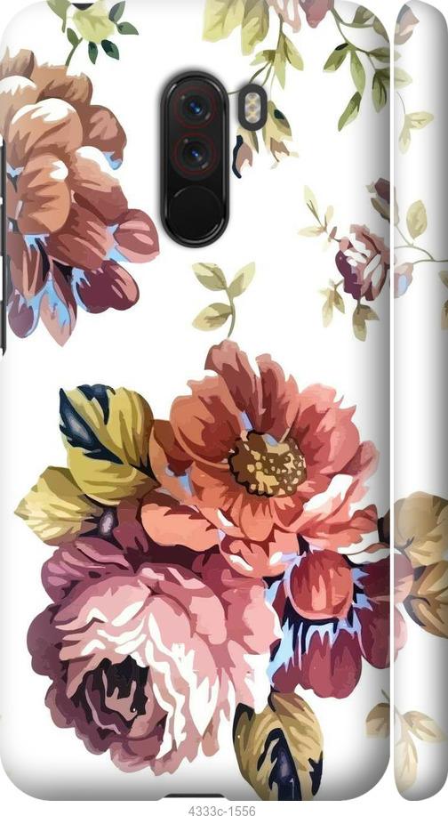 Чехол на Xiaomi Pocophone F1 Vintage flowers