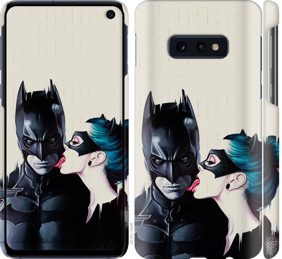 Чехол на Samsung Galaxy S10e Бэтмен