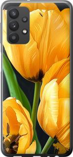 Чехол на Samsung Galaxy A32 A325F Желтые тюльпаны