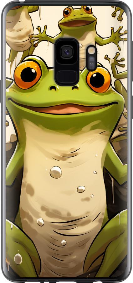 Чехол на Samsung Galaxy S9 Веселая жаба