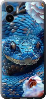 Чехол на Xiaomi Redmi A1 Blue Snake